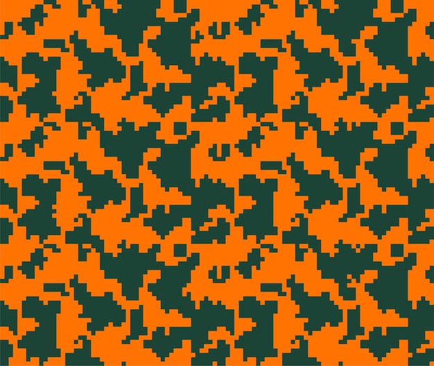 Fondo de impresión digital de camuflaje de píxeles modernos