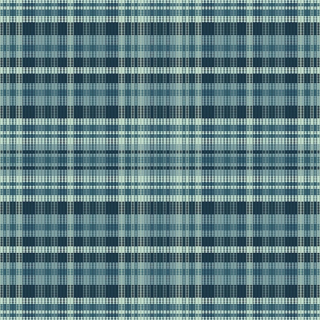 Fondo inconsútil del modelo de la tela escocesa de tartán de invierno. Ilustración vectorial.