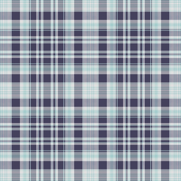 Fondo inconsútil del modelo de la tela escocesa de tartán de invierno. Ilustración vectorial.