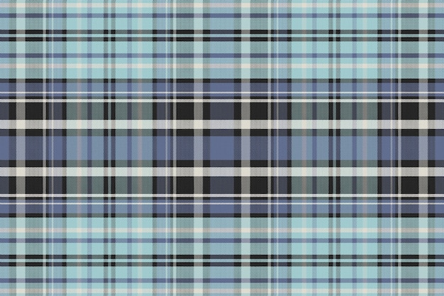 Fondo inconsútil del modelo de la tela escocesa de tartán de invierno. Ilustración vectorial.