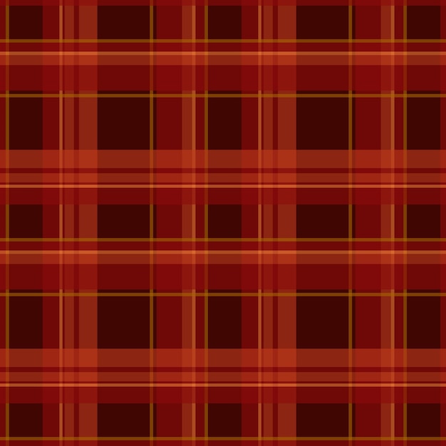 Fondo inconsútil del modelo de la tela escocesa de tartán. Textura de tela. Ilustración vectorial.
