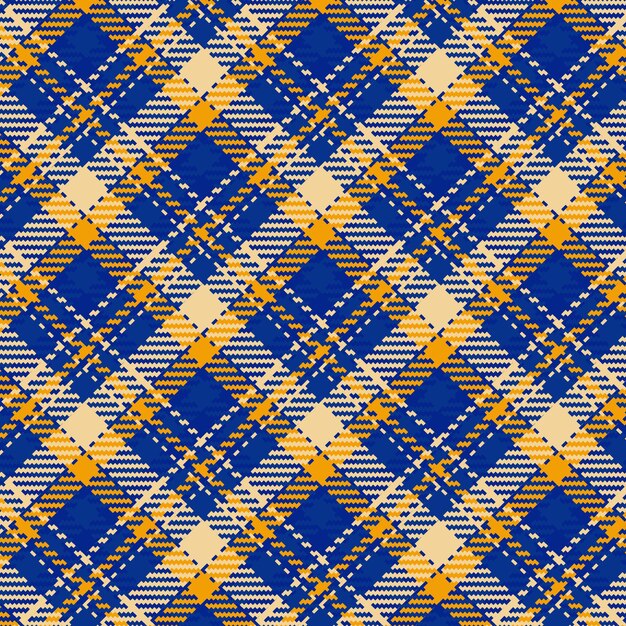 Fondo inconsútil del modelo de la tela escocesa de tartán. Textura de tela. Ilustración vectorial.