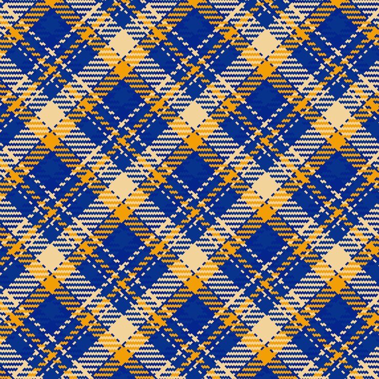 Vector fondo inconsútil del modelo de la tela escocesa de tartán. textura de tela. ilustración vectorial.