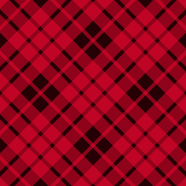 Fondo inconsútil del modelo de la tela escocesa de tartán. Textura textil. Ilustración vectorial.