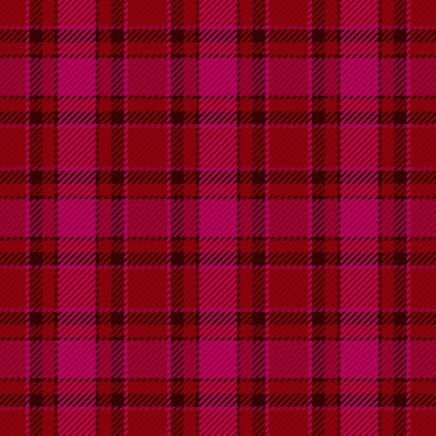 Fondo inconsútil del modelo de la tela escocesa de tartán. Textura textil. Ilustración vectorial.