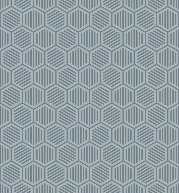 FONDO INCONSÚTIL DEL VECTOR ABSTRACTO CON HEXÁGONOS AZULES