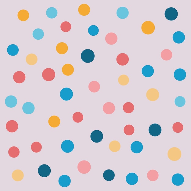 Fondo infantil de puntos de diferentes colores pastel con una textura de azulejos