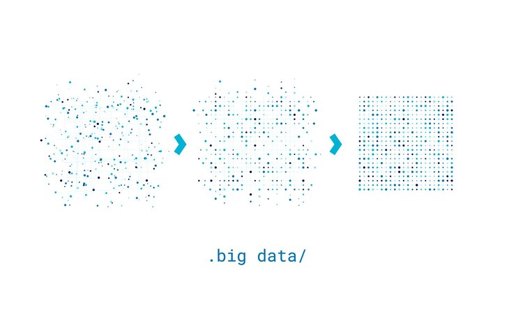 Vector fondo de información visual de datos grandes fondo de vector de conexión de concepto de red social