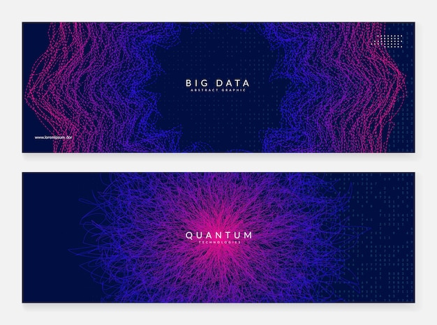 Fondo de inteligencia artificial. Tecnología digital, aprendizaje profundo y concepto de big data. Visual de tecnología abstracta para plantilla de nube. Fondo ondulado de inteligencia artificial.