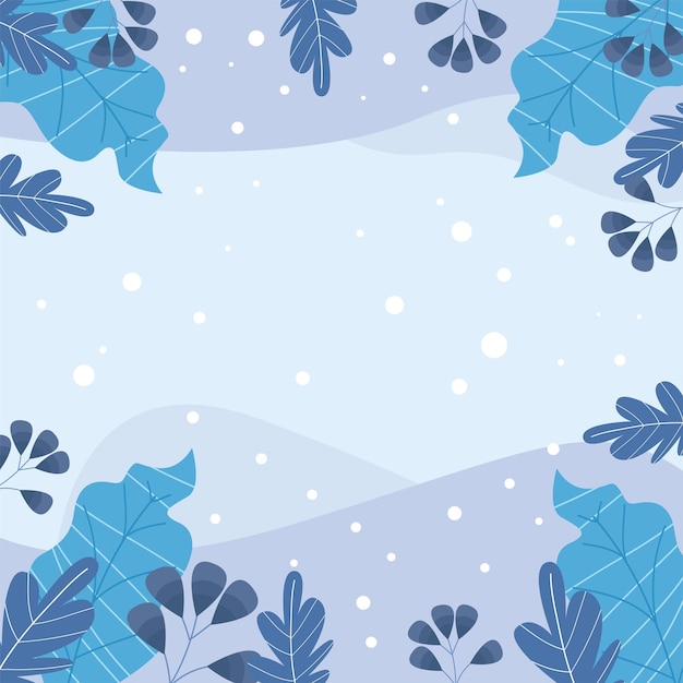 Vector fondo de invierno abstracto moderno adecuado para bodas de invierno y tarjeta de feliz navidad