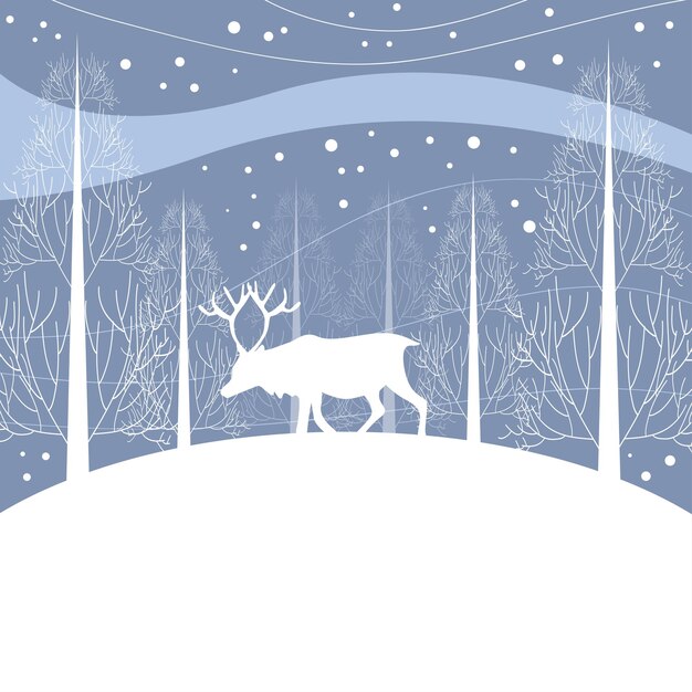 Fondo de invierno abstracto moderno adecuado para bodas de invierno y tarjeta de feliz navidad