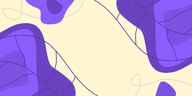 fondo de invierno color azul formas abstractas ondas y hojas patrón con espacio vacío para el texto