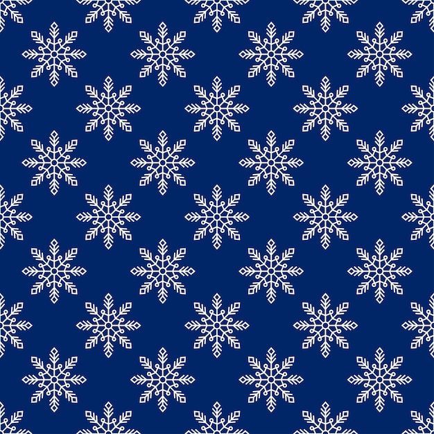 Fondo de invierno transparente con copos de nieve, ilustración vectorial