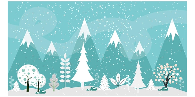 fondo de invierno