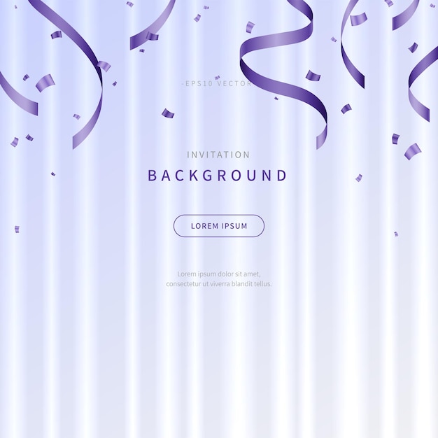 fondo de invitación con color muy peri