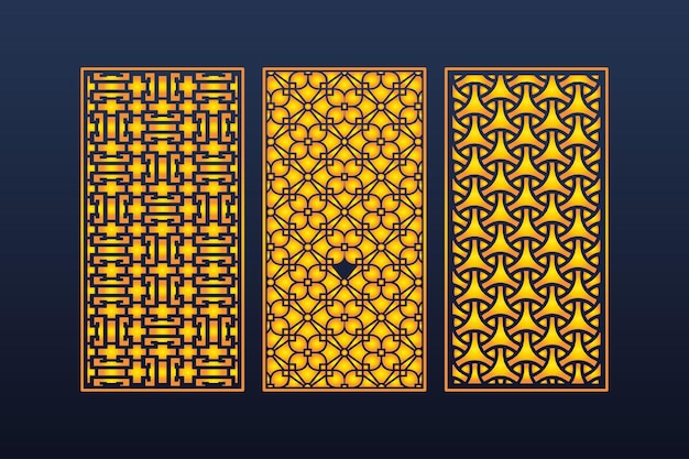 Fondo islámico geométrico abstracto Ornamento árabe decorativo Patrón sin costuras