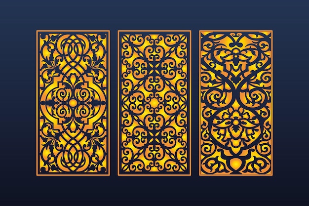 Fondo islámico geométrico abstracto Ornamento árabe decorativo Patrón sin costuras