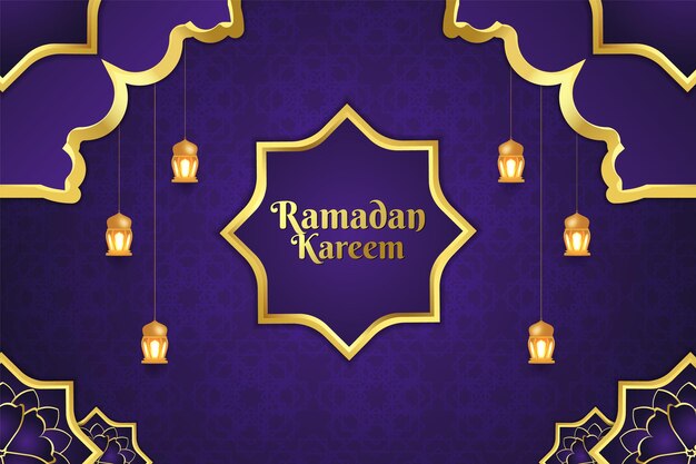 Fondo islámico Ramadán con estilo
