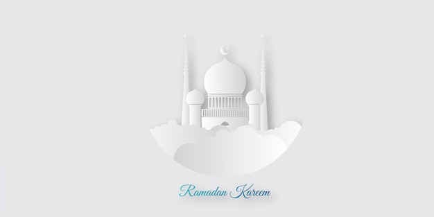 Fondo islámico de Ramadán Kareem