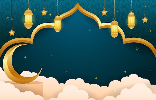 Fondo islámico de ramadan kareem