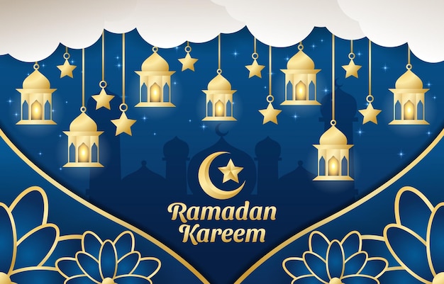 Fondo islámico de ramadan kareem