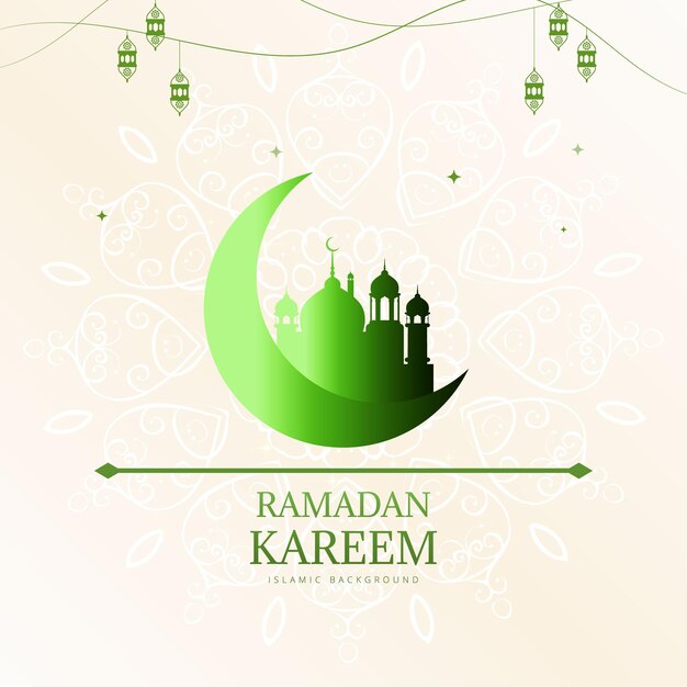 Fondo islámico de ramadan kareem