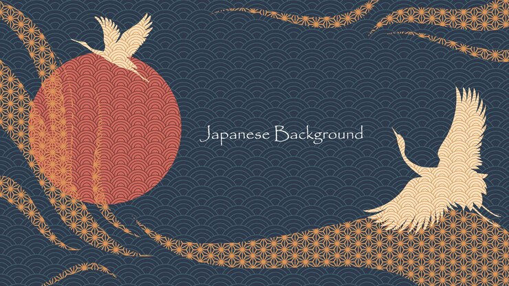 Fondo japonés