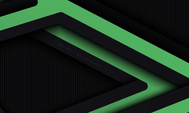 Fondo de juego 3d verde realista con sombra profunda y textura