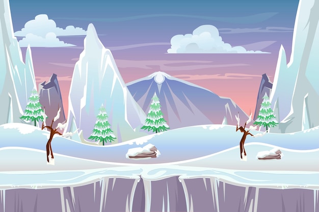 Fondo de juego de fantasía vectorial