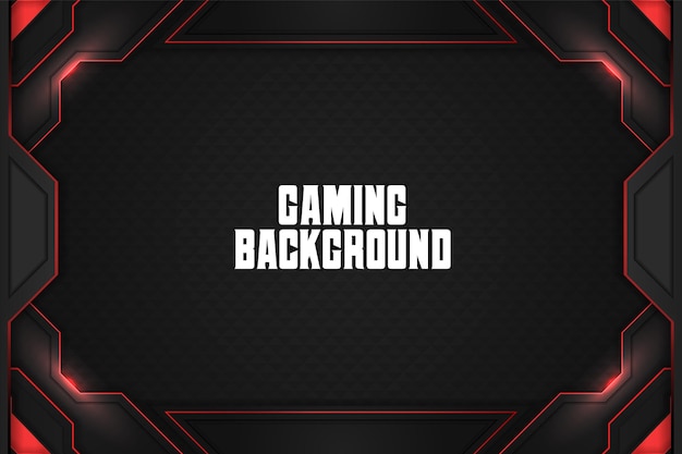 Fondo de juego rojo con elemento