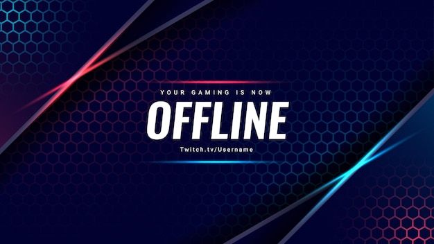 Fondo de juegos moderno, tus juegos ahora están fuera de línea