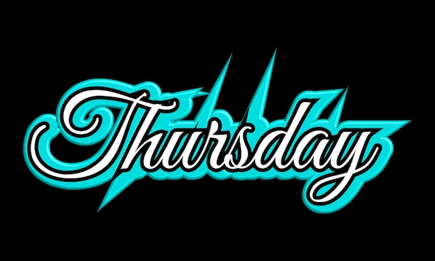 Fondo de jueves con saludo Vector gratis