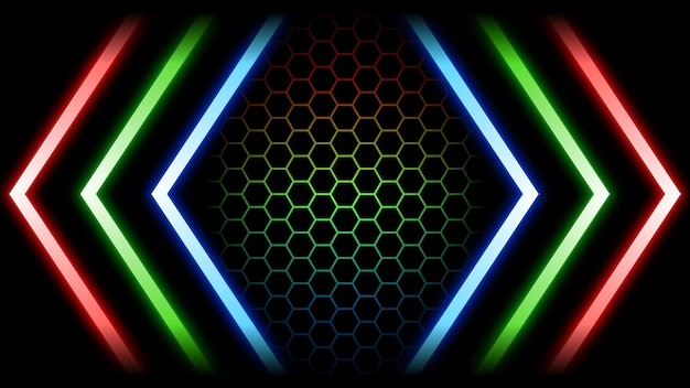 Fondo de jugador rgb