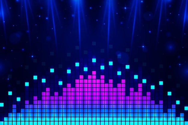 Fondo de karaoke con gradiente