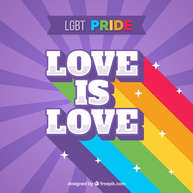 Vector fondo de lgbt pride