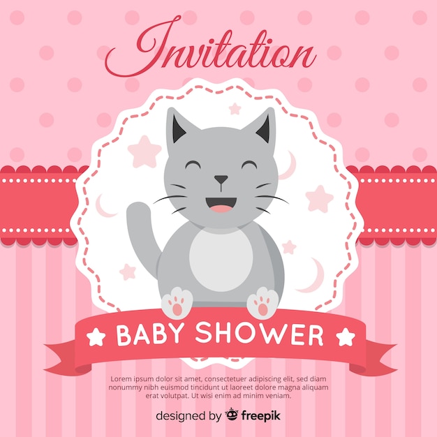 Fondo lindo  de baby shower