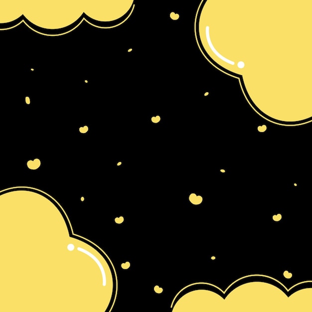 El fondo lindo con corazones Vector