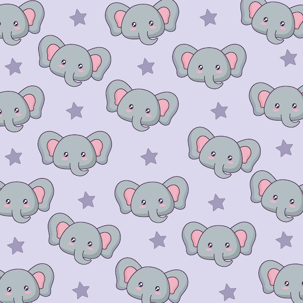 Fondo lindo elefantes