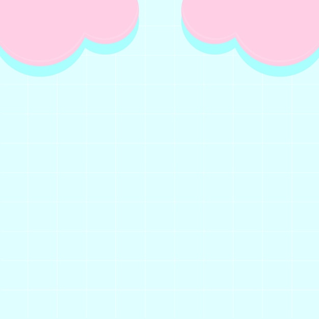 El fondo lindo con nubes Vector