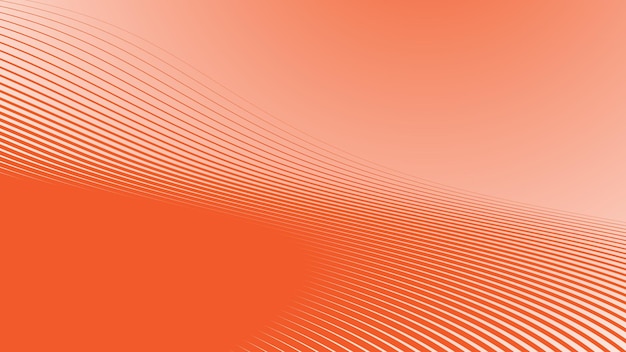 Fondo de línea abstracta naranja para telón de fondo o papel tapiz
