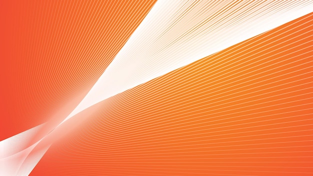Fondo de línea abstracta naranja para telón de fondo o papel tapiz