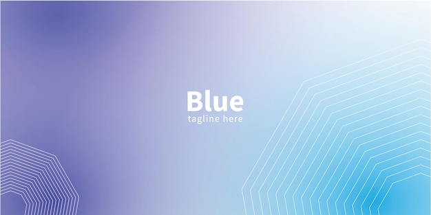 Fondo de línea azul en gradiente