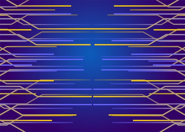 Fondo de línea eléctrica de tecnología digital
