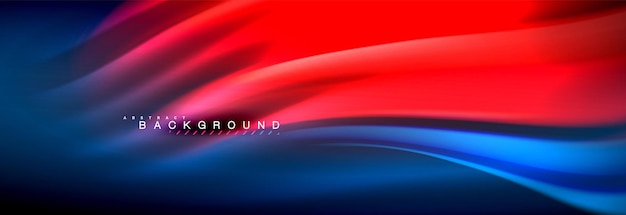 Fondo de línea de onda de color fluido plantilla de diseño abstracto de moda para presentación de negocios o tecnología cartel de Internet o papel tapiz de portada de folleto web