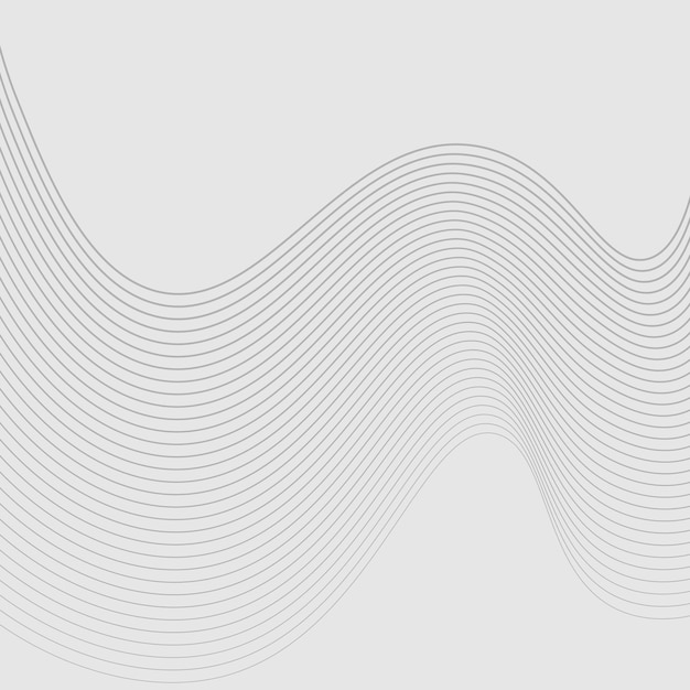 Fondo de línea ondulada abstracta o patrón ondulado y estilo de arte de línea de fondo web