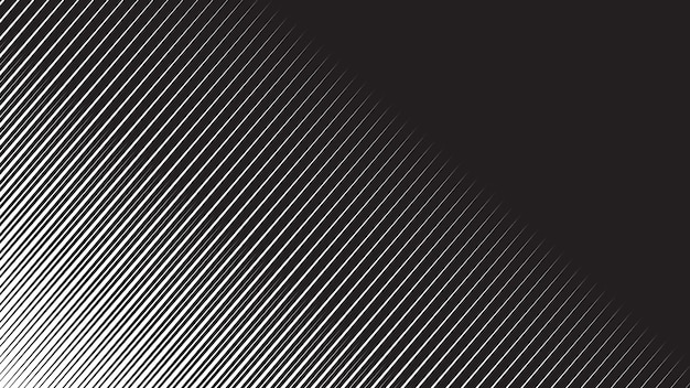 Fondo de línea de rayas abstractas en blanco y negro para telón de fondo o presentación