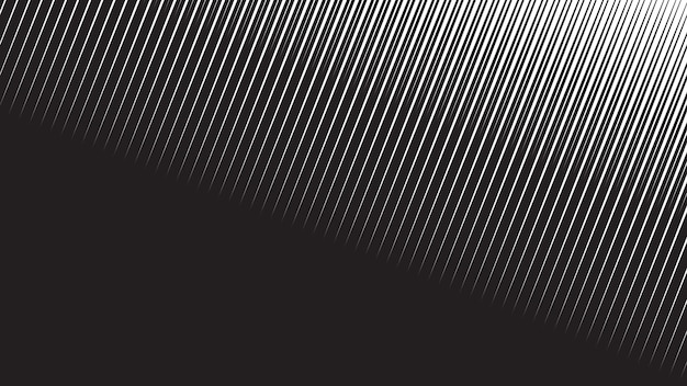 Fondo de línea de rayas abstractas en blanco y negro para telón de fondo o presentación
