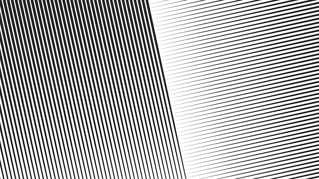 Fondo de línea de rayas abstractas en blanco y negro para telón de fondo o presentación