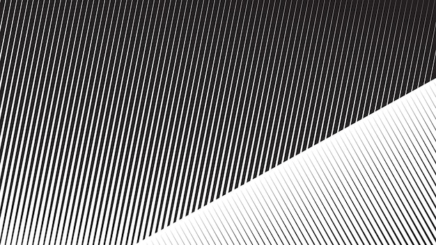 Fondo de línea de rayas abstractas en blanco y negro para telón de fondo o presentación