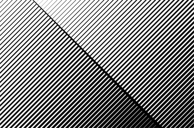 Fondo de línea de rayas abstractas en blanco y negro
